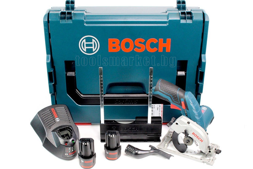 Акумулаторен ръчен циркуляр Bosch GKS 10.8 V-Li, 2 x 2,0 Ah, L-BOXX 136, 0 601 6A1 000_8